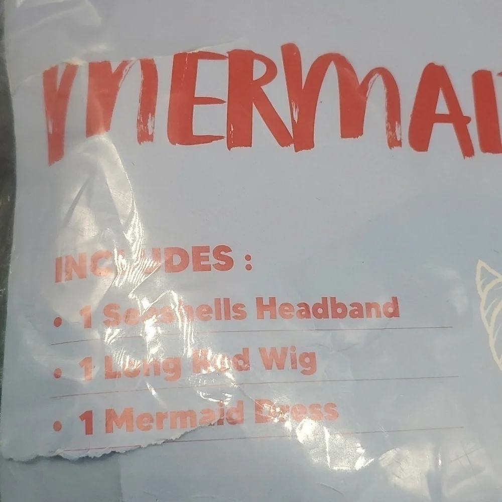 NEW Kids Mermaid Costume Large 10-12